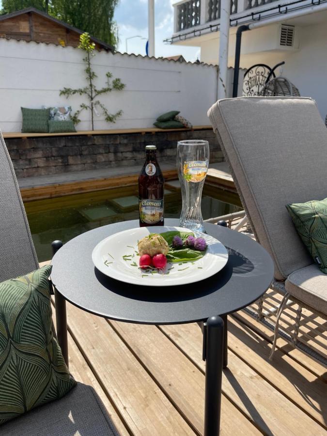 Boutiquehotel Goldhahn Bio Sport & Wellness Aalen Exterior foto